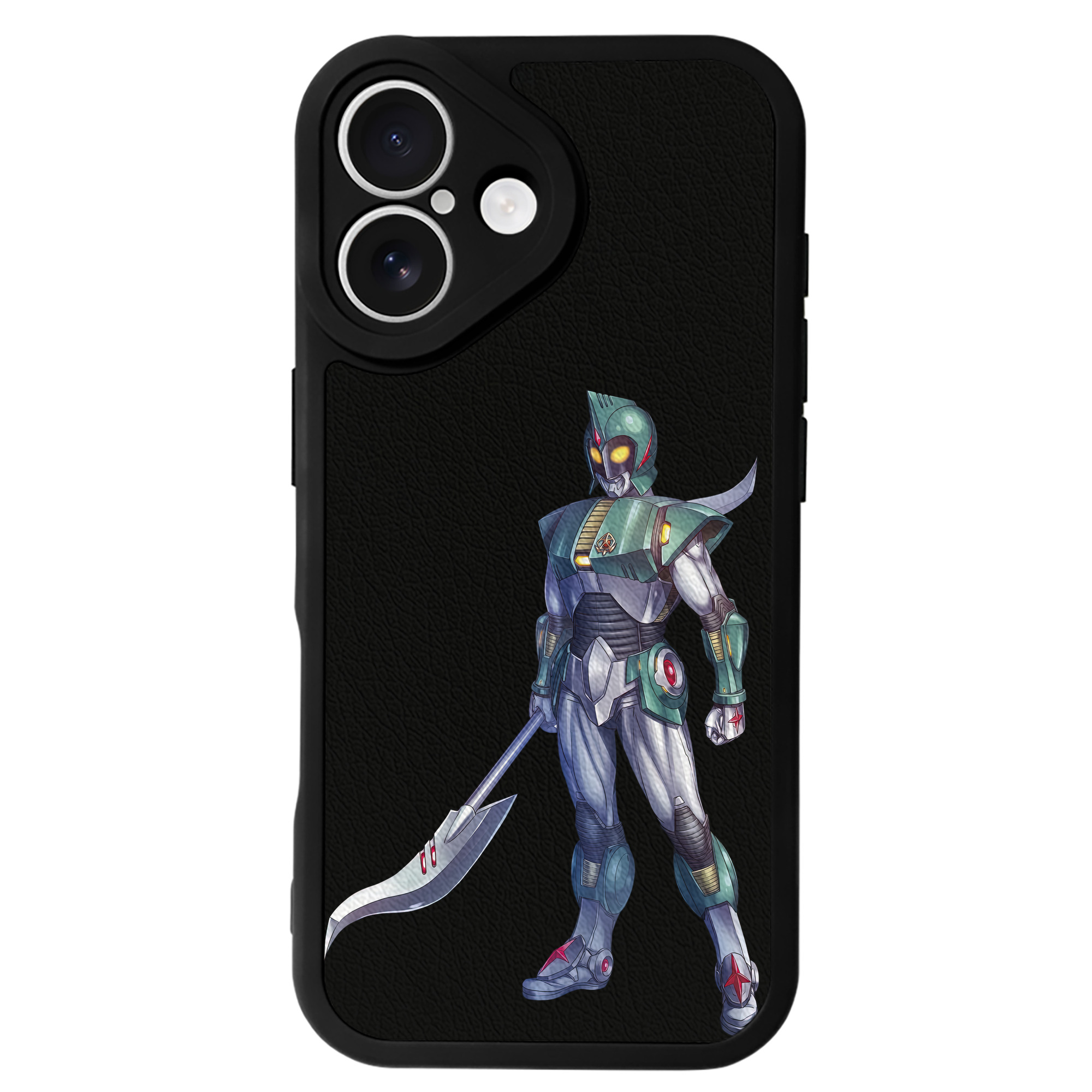 （画像用） ウルトラマン Ultraman 【iPhone 16シリーズ対応】シリコンスマホケース（レザー調） 材質：シリコン